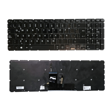 VC-TECLADO PARA TOSHIBA 15 P55W B5112 NO FRAME RETROILUMINADO
